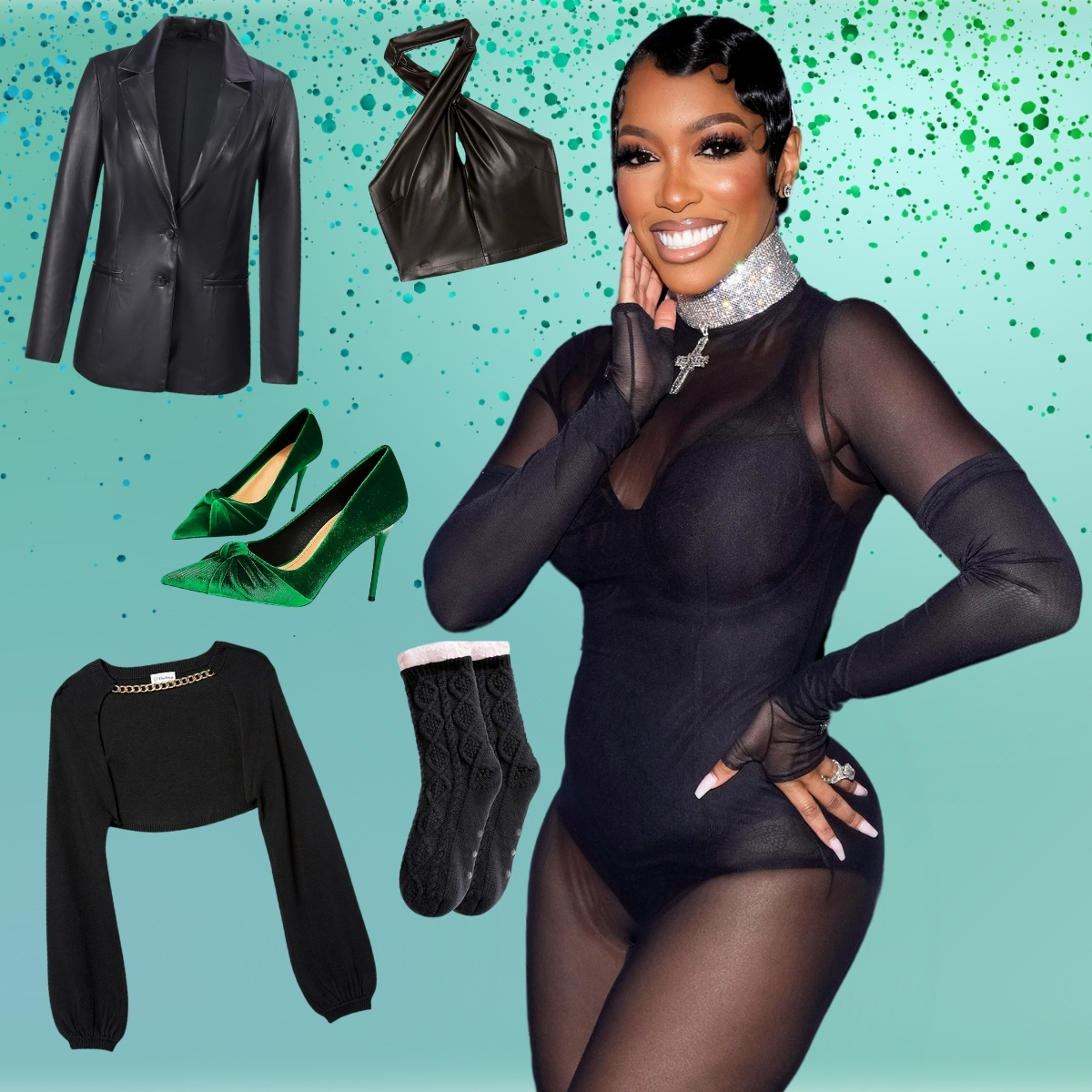RHOA's Porsha Williams’ Holiday Style Guide Has Styles That Ship Fast