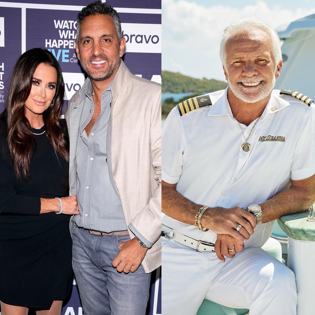 Kyle Richards, Mauricio Umansky, Captain Lee Rosbach