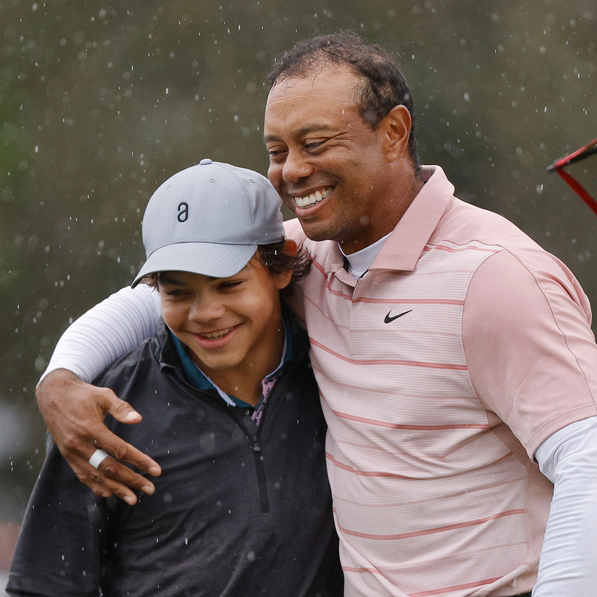 Photos from Tiger Woods' Kids Join Him at 2023 Golf Tournament