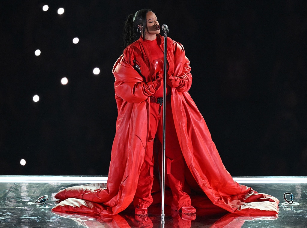 Photos From Rihanna's 2023 Super Bowl Halftime Show