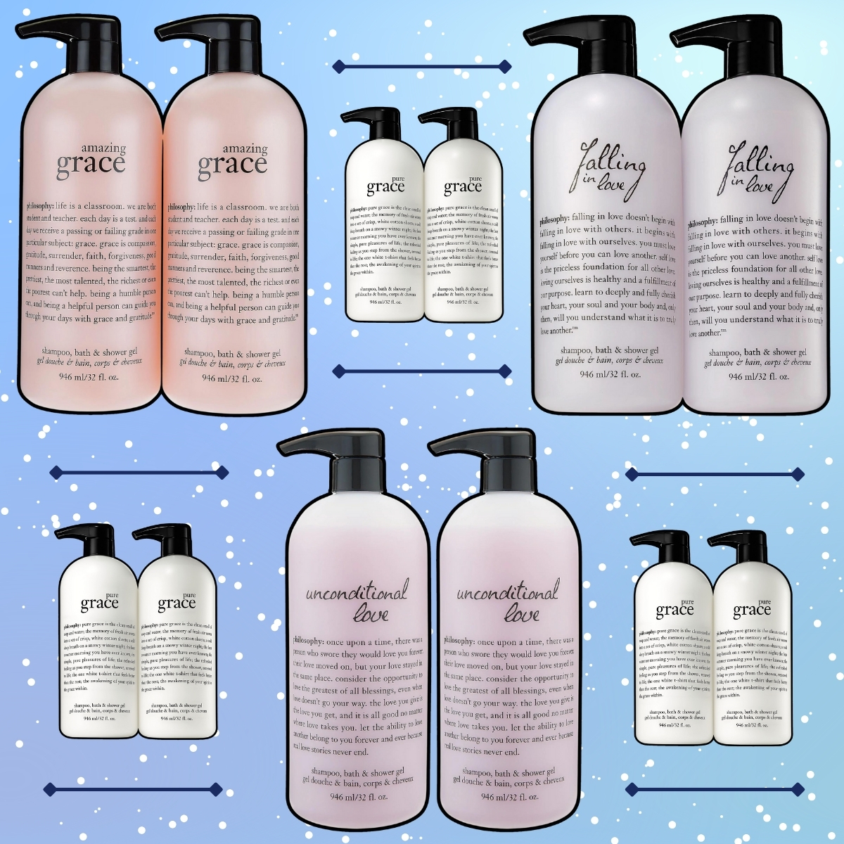 Stock up & Save 42% on Philosophy's Signature, Bestselling Shower Gels