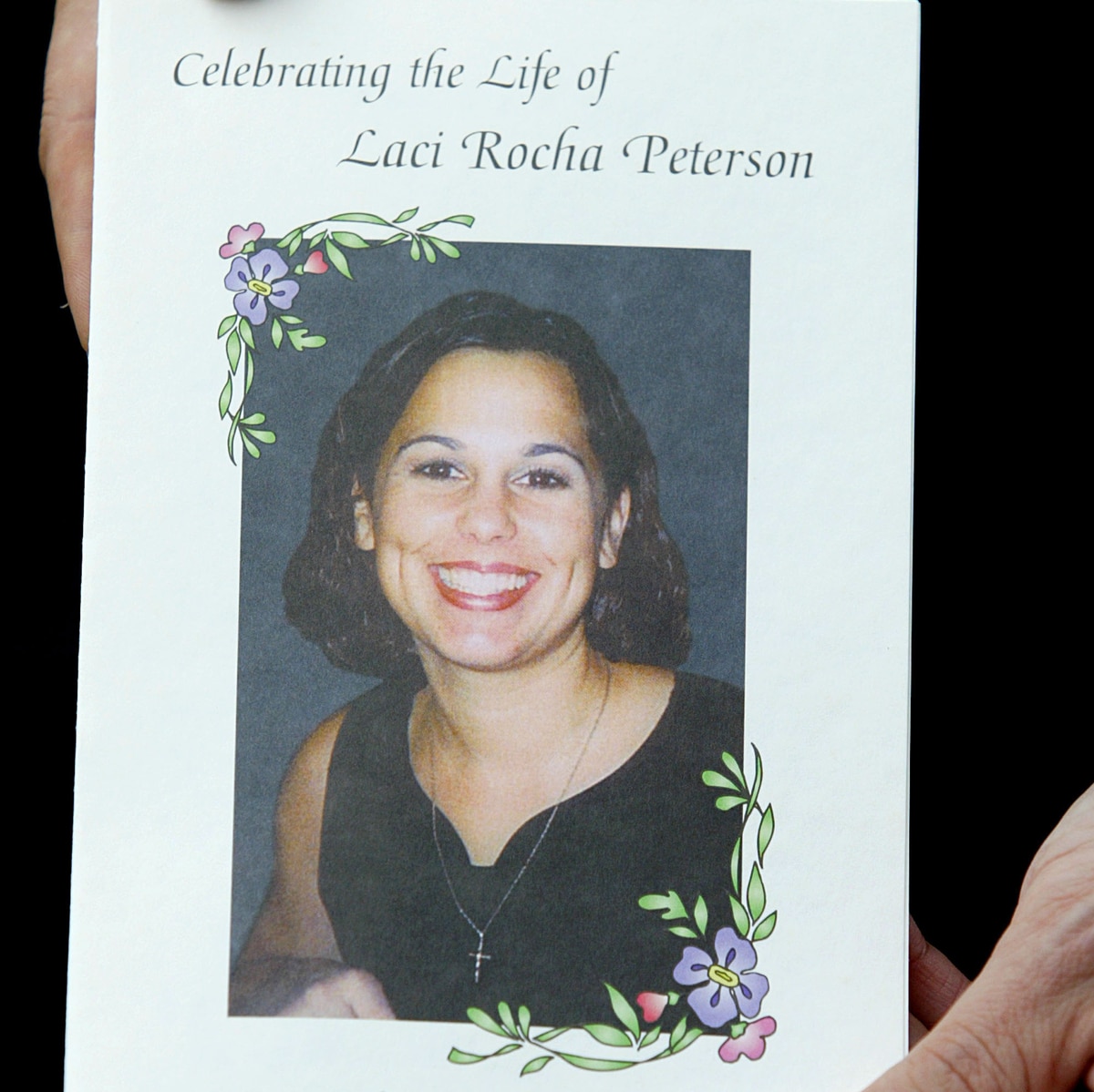 Laci Peterson, memorial card, 2003