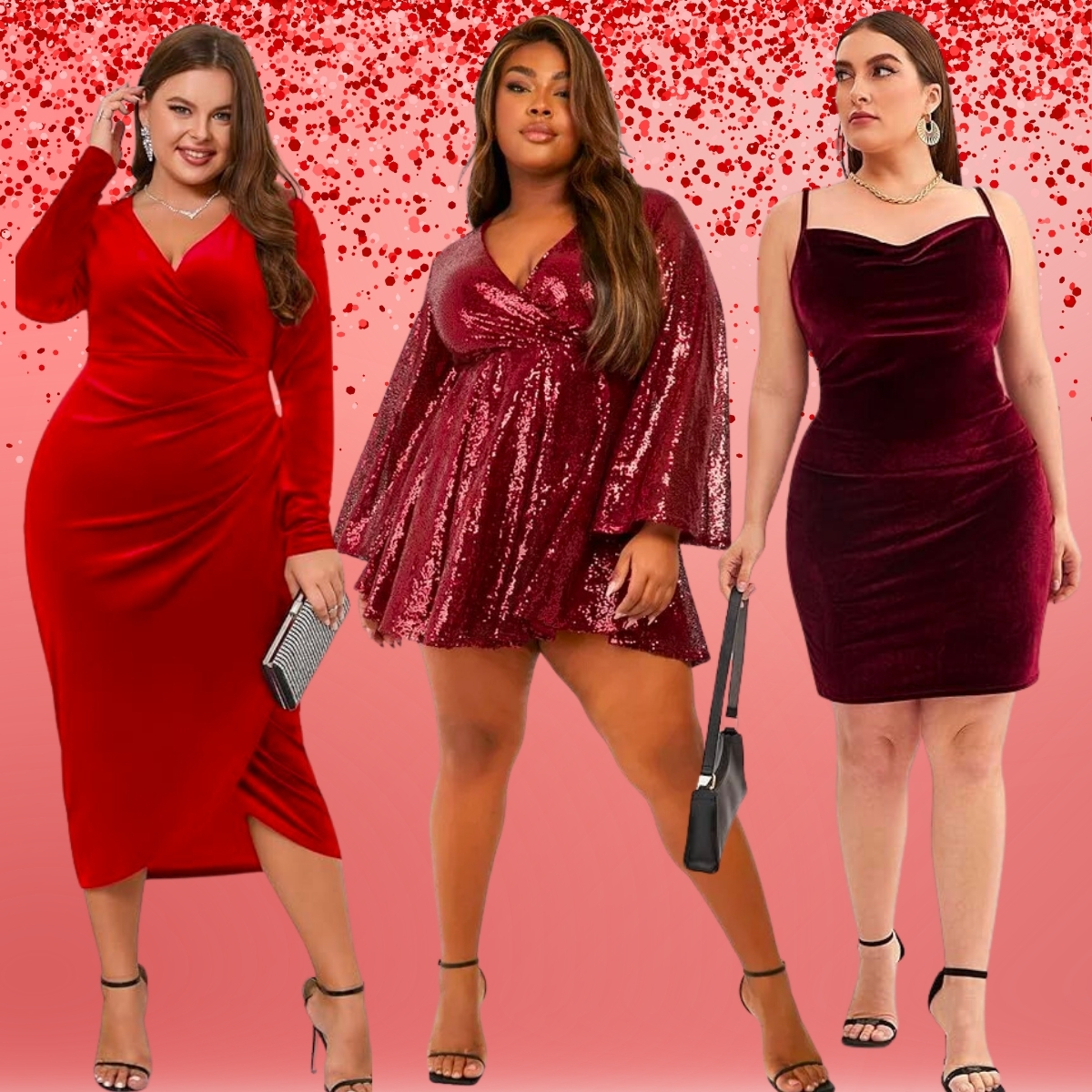 20 Really Fun New Year's Eve Plus Size Party Dress Ideas