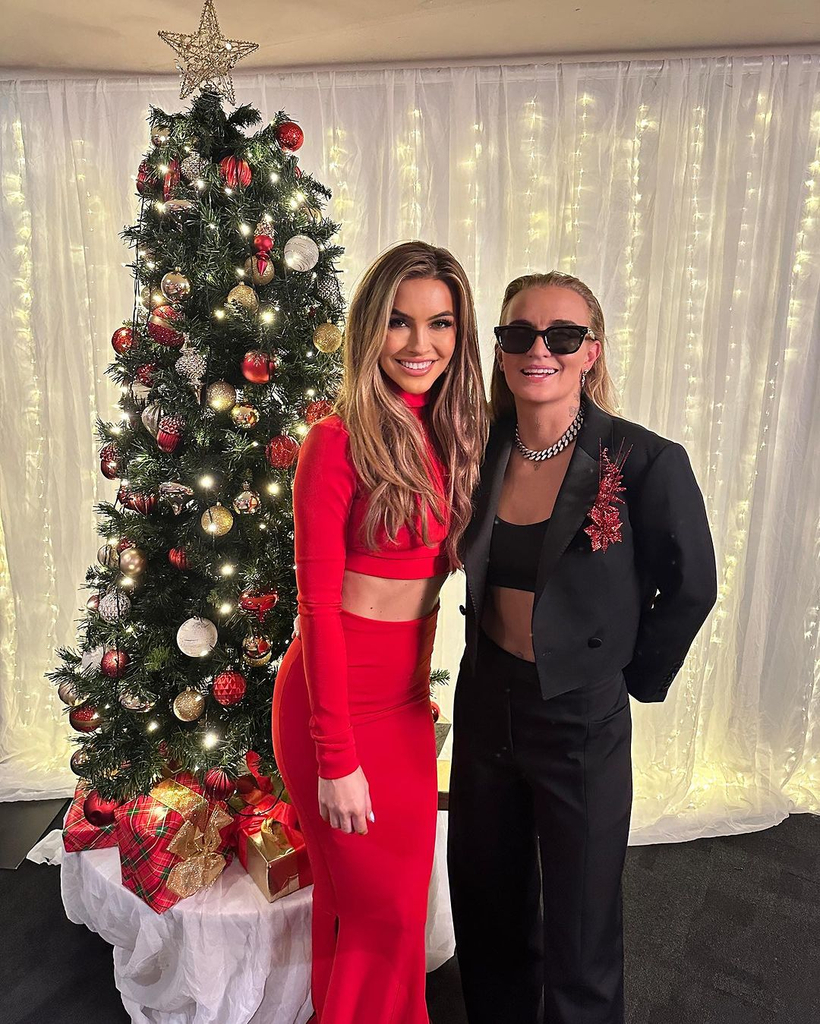 Chrishell Stause, G Flip, Christmas 2023