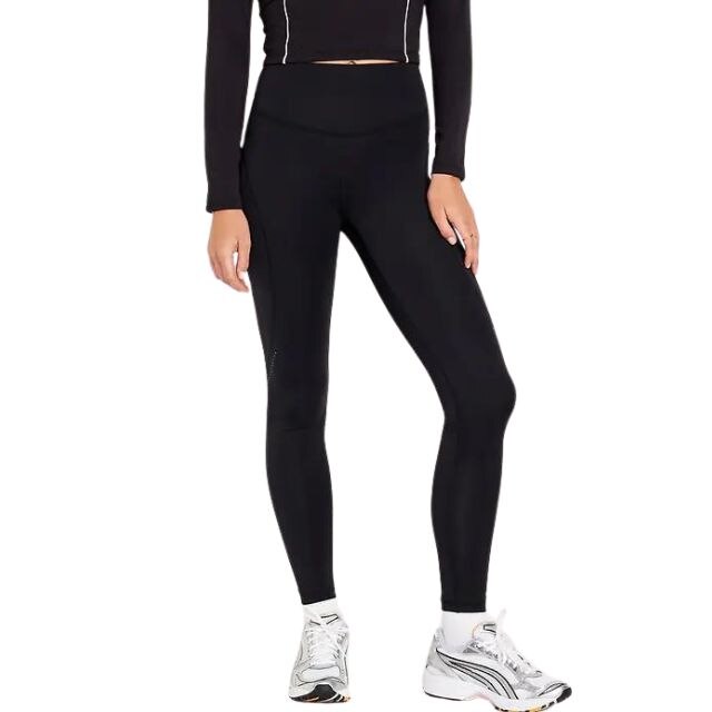 Old Navy Active Go Dry Black Leggings - $12 (60% Off Retail) - From chels