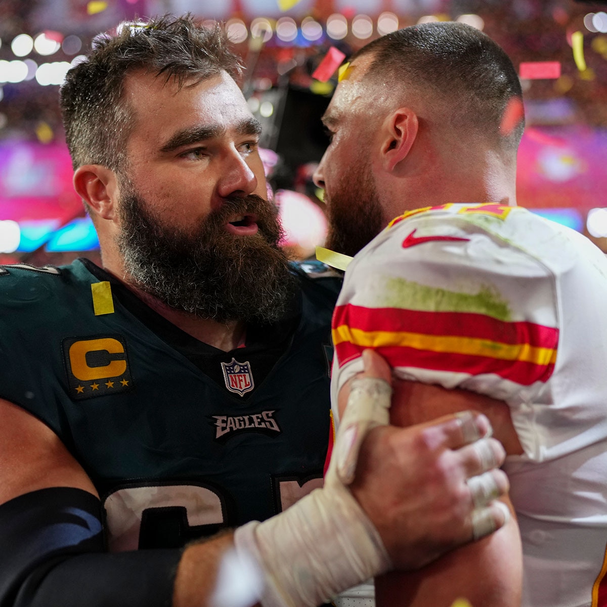 Travis Kelce’s Sweet Reason for Wearing No. 87 Is a Nod to Jason Kelce