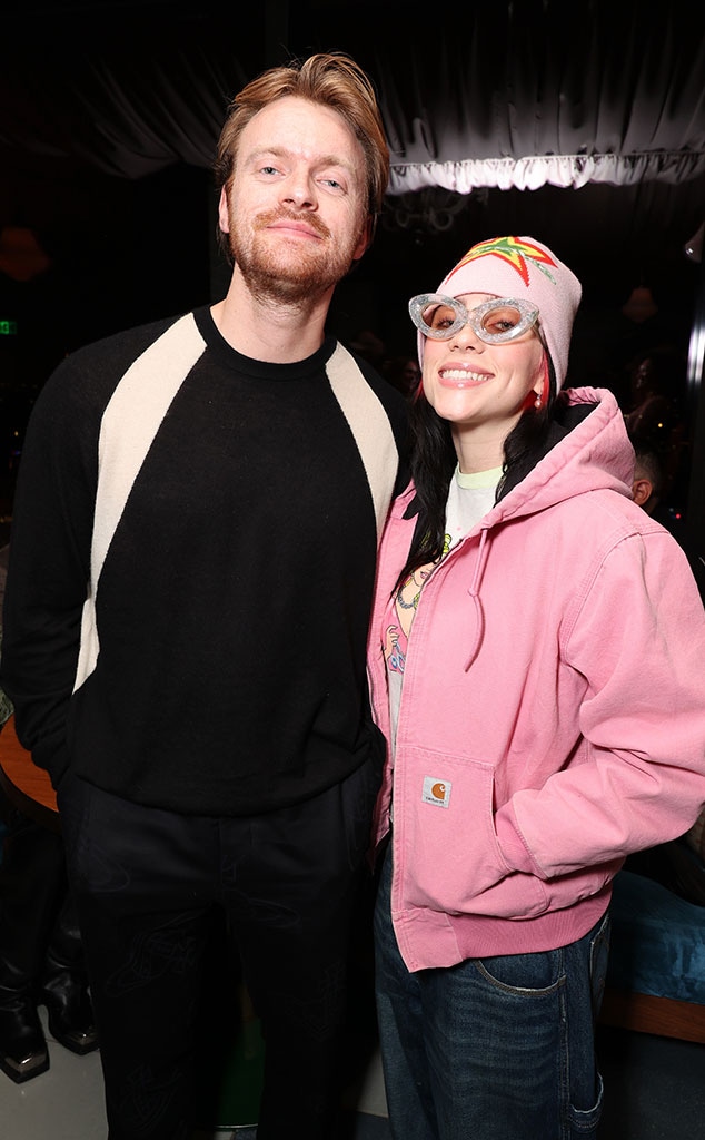 Billie Eilish, Brother, FINNEAS, Barbie Faber & Faber Screenplay Party, 2023