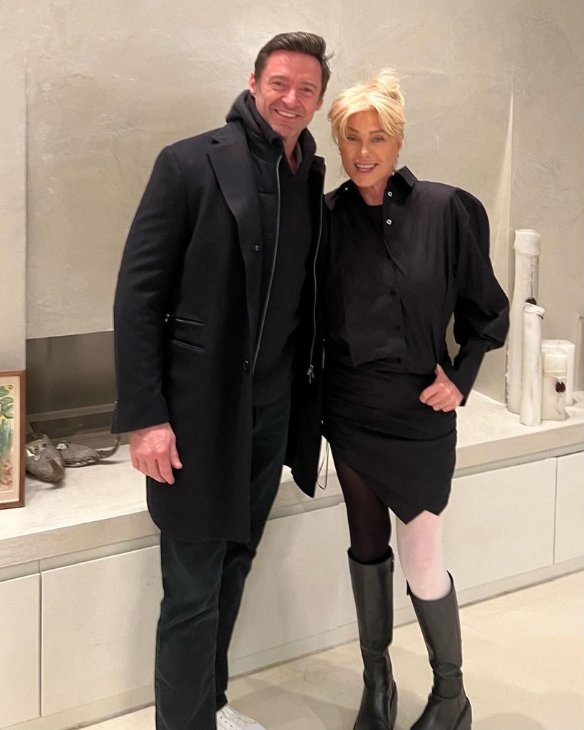 Hugh Jackman, Deborra-Lee Furness, 2023 Valentine's Day, Instagram