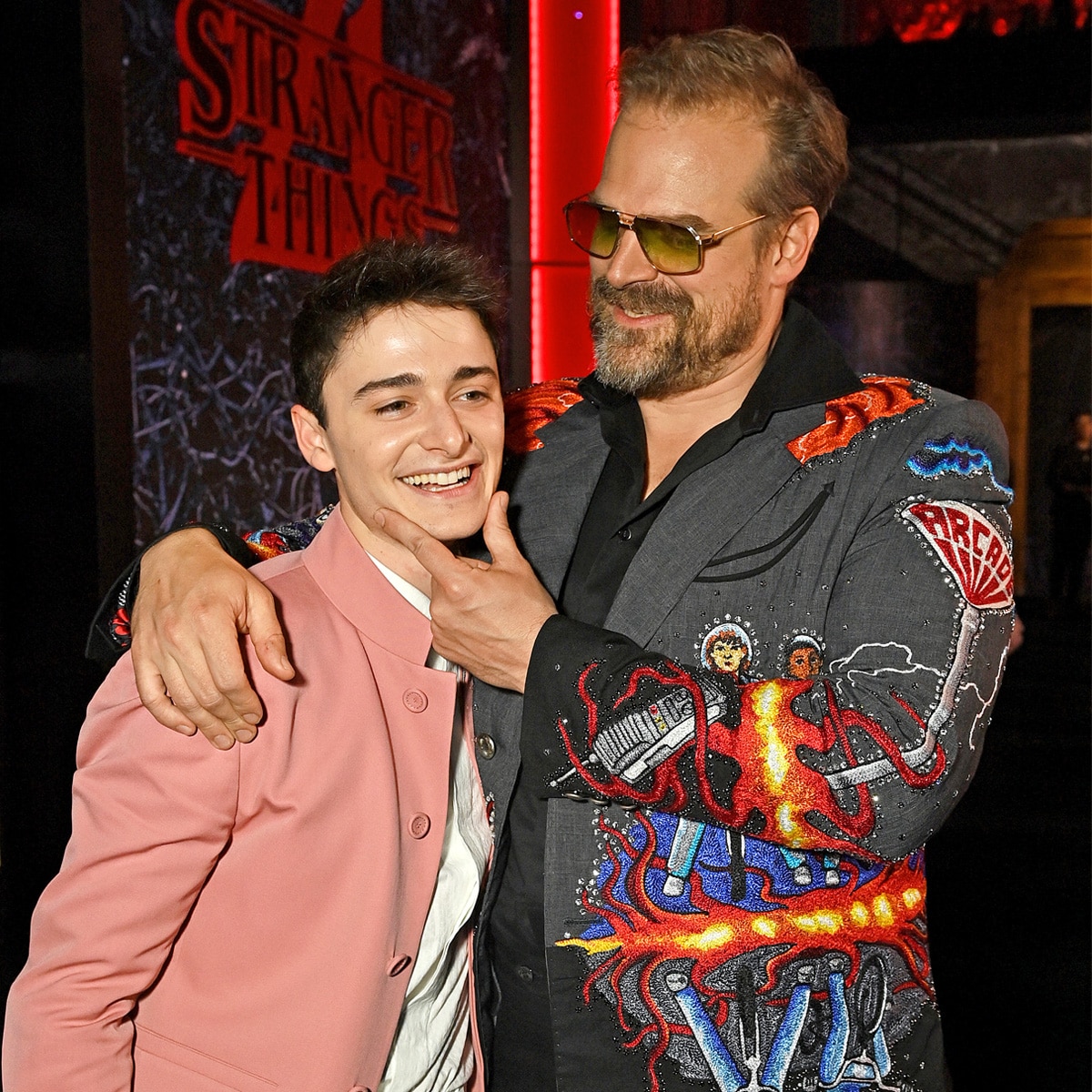 Noah Schnapp, David Harbour