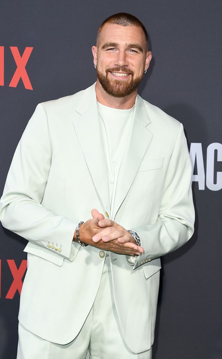 Travis Kelce, Netflix Premiere, 2023