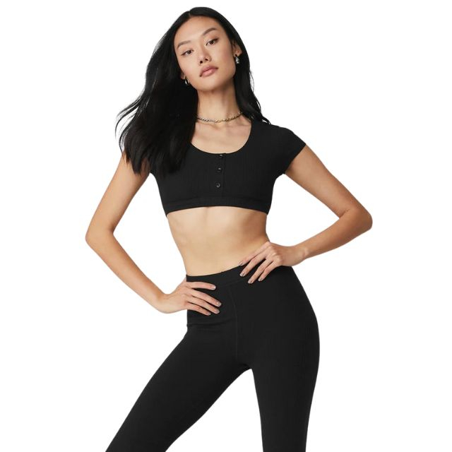 Alo Yoga Sports Bras Black - $25 (34% Off Retail) New With Tags - From  keileigh