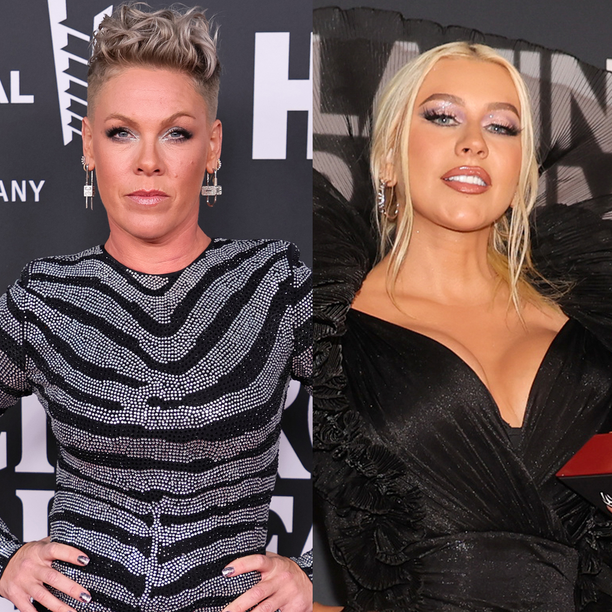 Pink anuncia que fez as pazes com Christina Aguilera