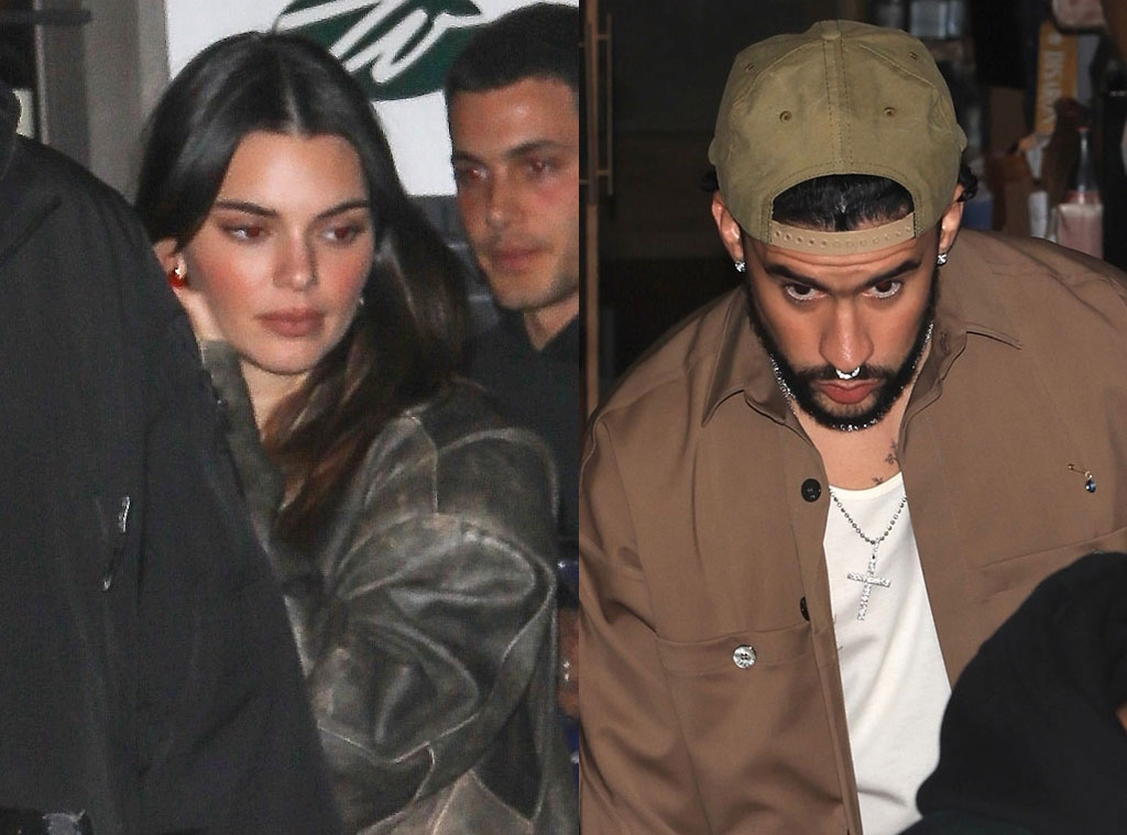 Kendall Jenner & Bad Bunny Spotted Out With Justin & Hailey Bieber - E! Online