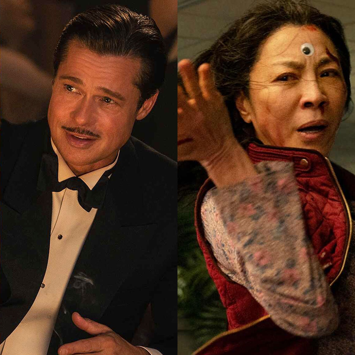 Brad Pitt, Babylon, Michelle Yeoh, Everything Everywhere All At Once