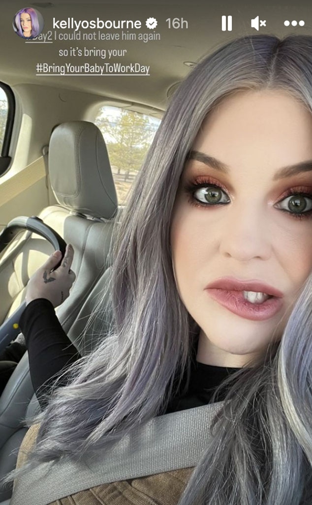 Kelly Osbourne ve Oğlu Sidney, Ozzy Osbourne'u Desteklemek İçin Nadir Bir Geziye Çıkıyor