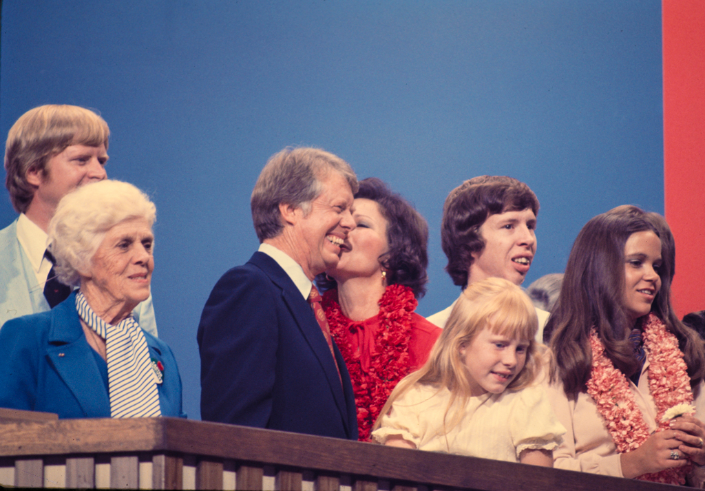 Jimmy Carter, Rosalynn Carter, 1976