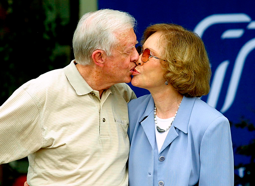 Jimmy Carter, Rosalynn Carter, 2002