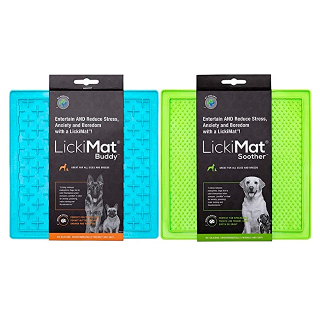 Lick Mat For Dog Crate Dog Slow Feeder Rubber Mat With Non-slip Bottom, Dog  Lick Mat For Crate Training & Behavior Aids, Dog Peanut Butter Licking Pad