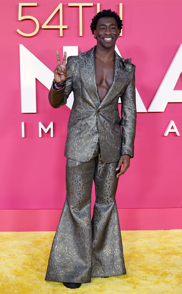 Timothy Richardson, 2023 NAACP Image Awards, red carpet arrivals