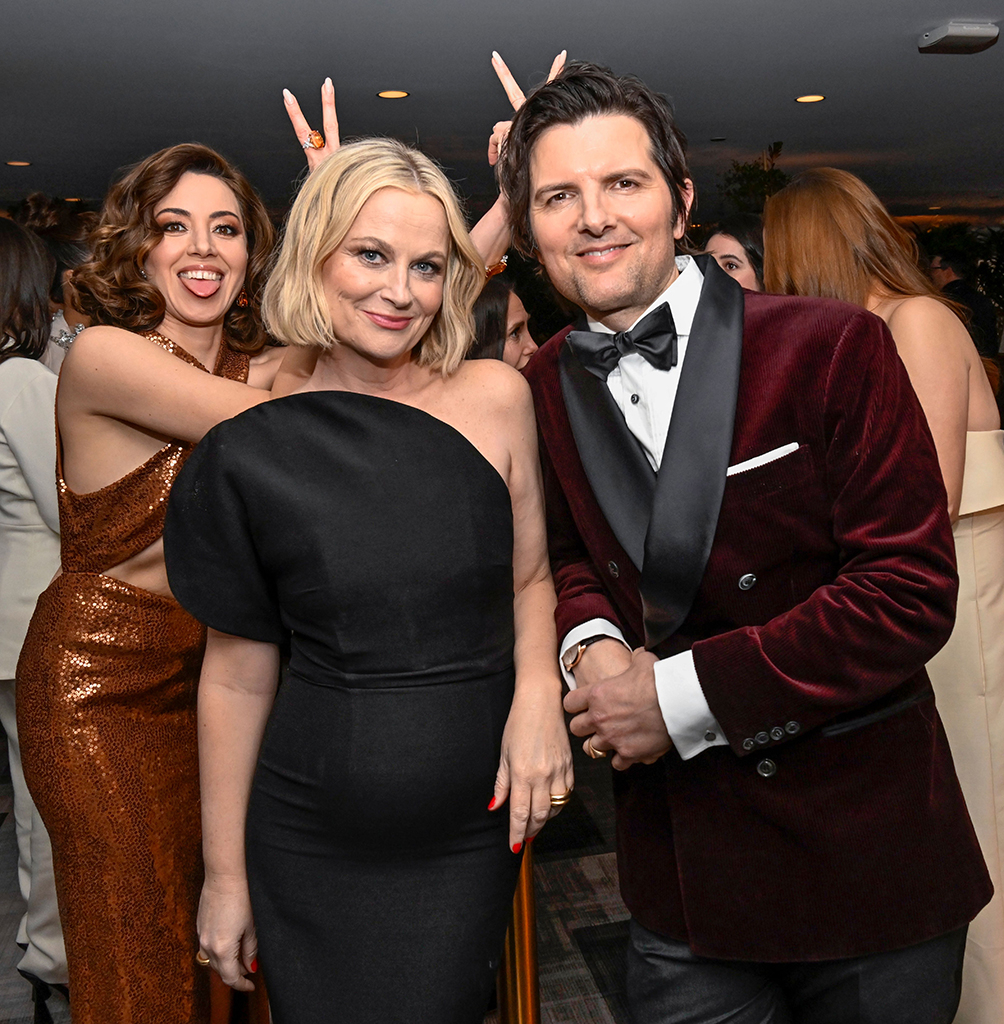 Parks And Recreation stars stage reunion for Aubrey Plaza's birthday