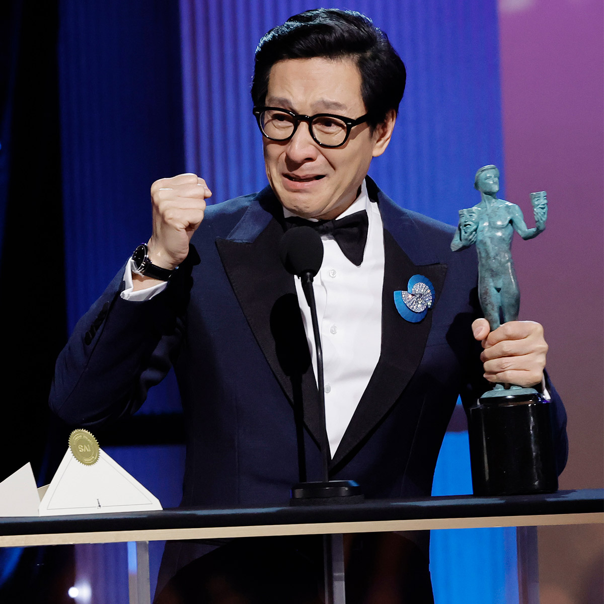 Why Ke Huy Quan’s 2023 SAG Awards Speech Inspired Everyone Everywhere All at Once – E! Online