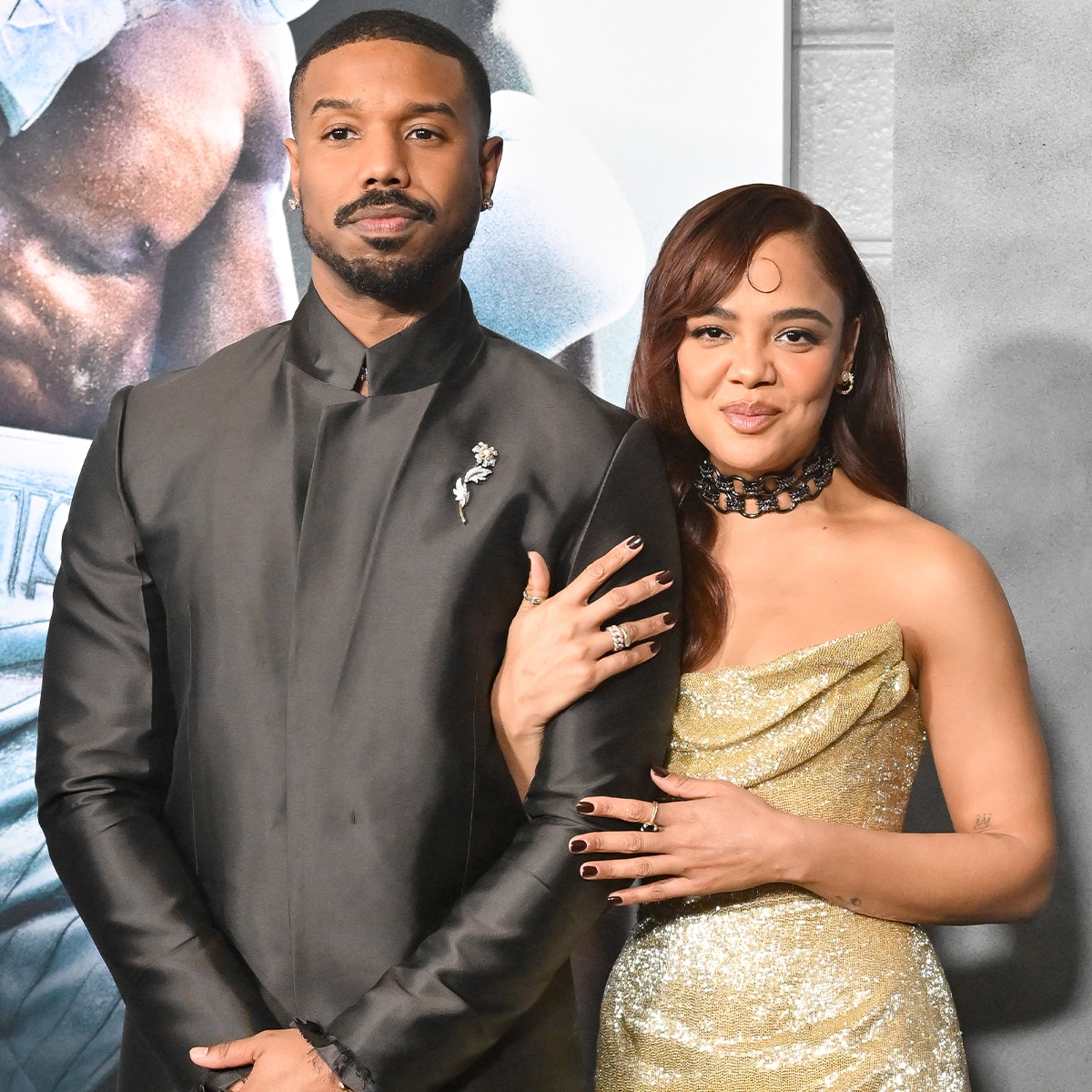 Tessa Thompson, Michael B. Jordan