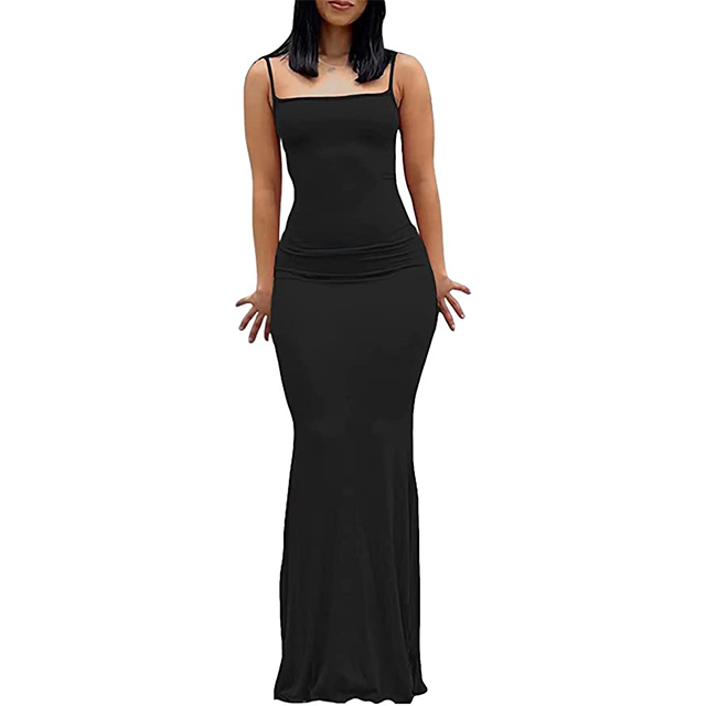 Six/Fifty Clothing Date Night Dress Black Large