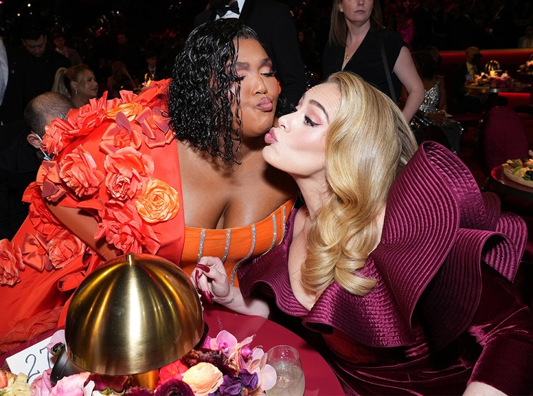 Adele, Lizzo, 2023 Grammy Awards Show, Show, Behind the Scenes