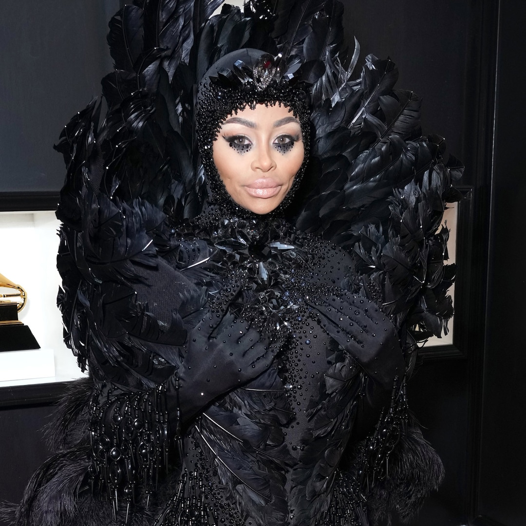 Blac Chyna Goes Pantsless in Extravagant Gothic Look at 2023 Grammys Blac Chyna Goes Pantsless in Extravagant Gothic Look at 2023 Grammys
