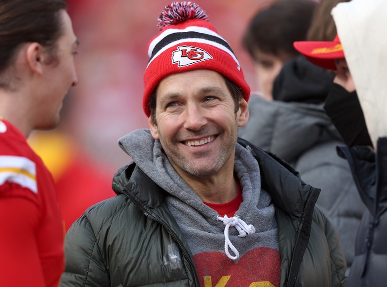 Paul Rudd, Stars Who Are Philadelphia Eagles and Kansas City Chiefs Fans
