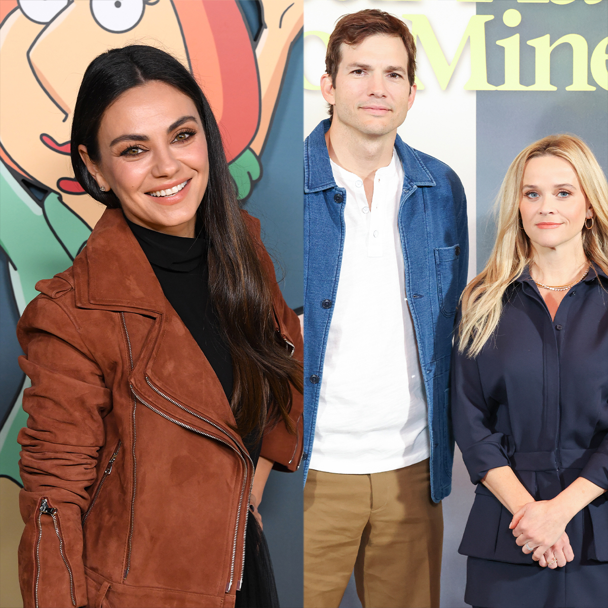 Mila Kunis Totally Called Out Ashton Kutcher and Reese Witherspoon Over Those “Awkward” Red Carpet Pics – E! Online