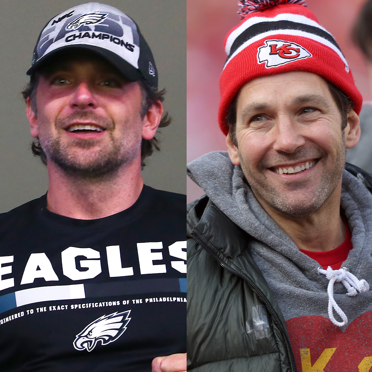 Bradley Cooper shows Eagles fandom all over Super Bowl 2023