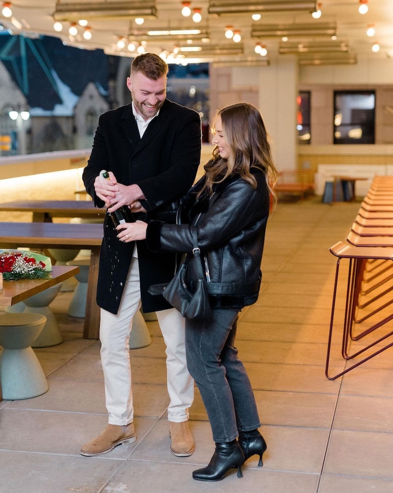 Hailie Jade, Evan McClintock, Engagement