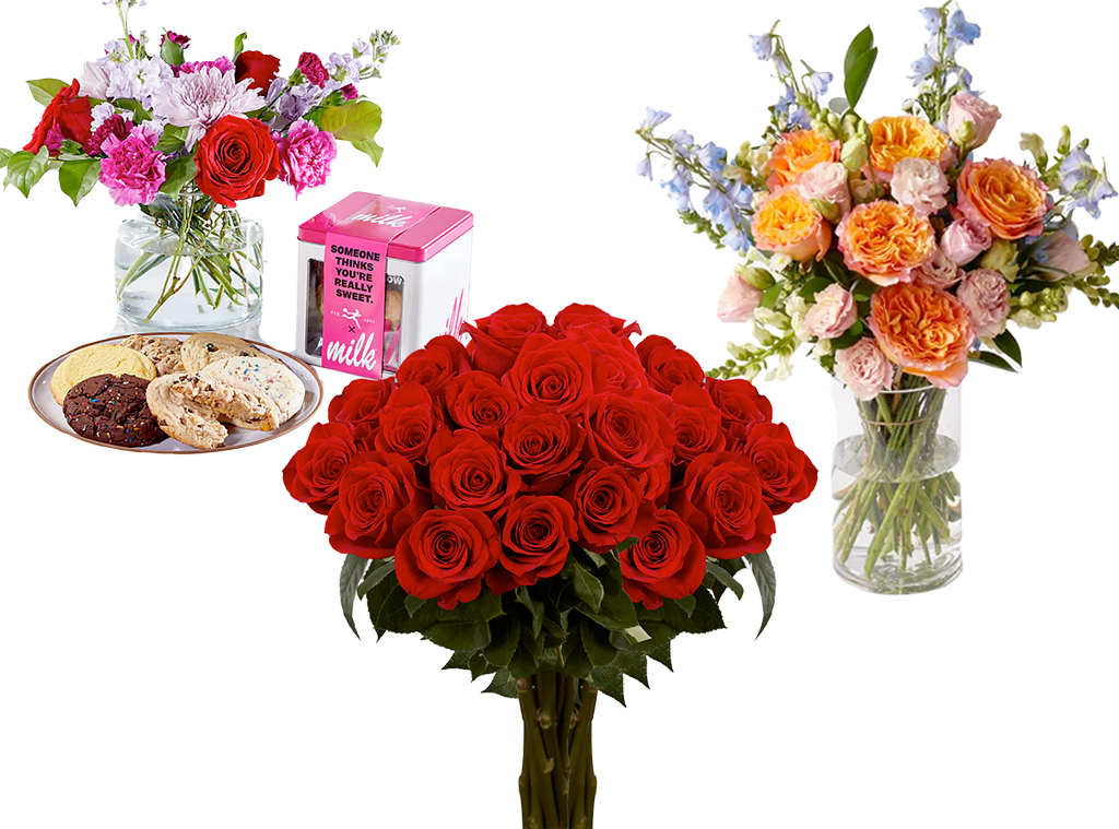 Flower Your Life Ideal Valentine Gift Red Roses Bouquet of Fresh