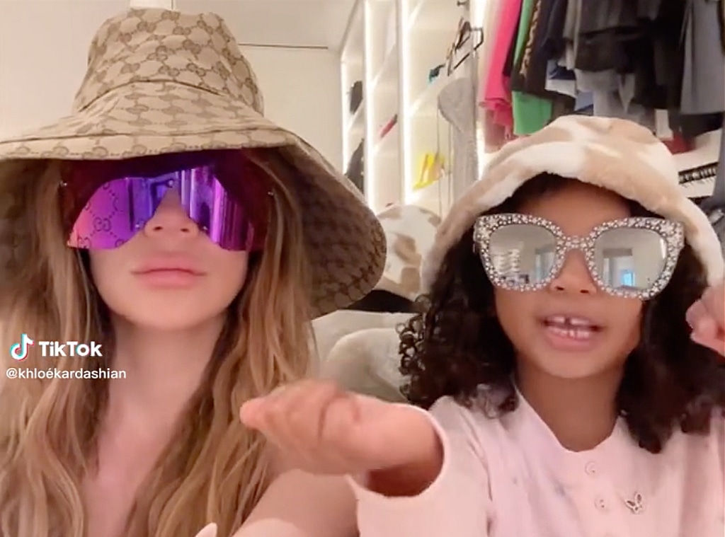 Khloe Kardashian, True Thompson, TikTok