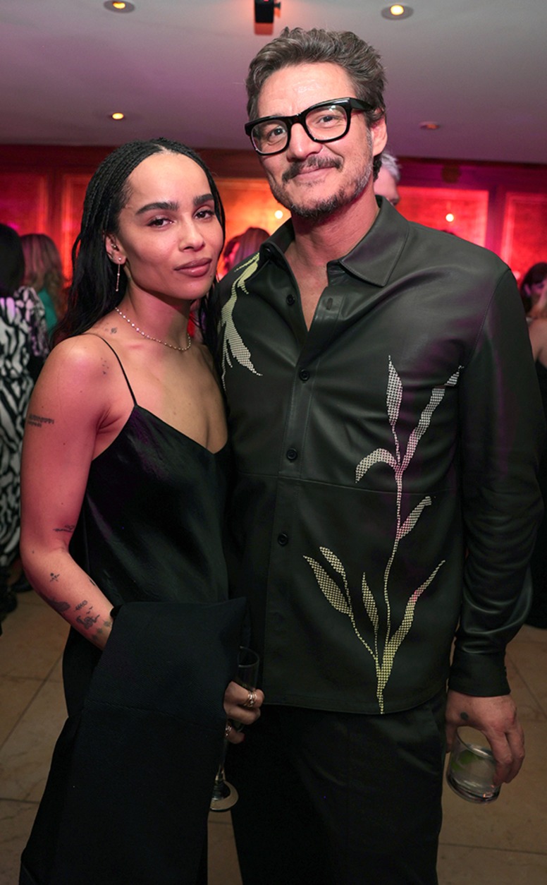 2023 Pre-Oscar CAA Party, Zoe Kravitz, Pedro Pascal