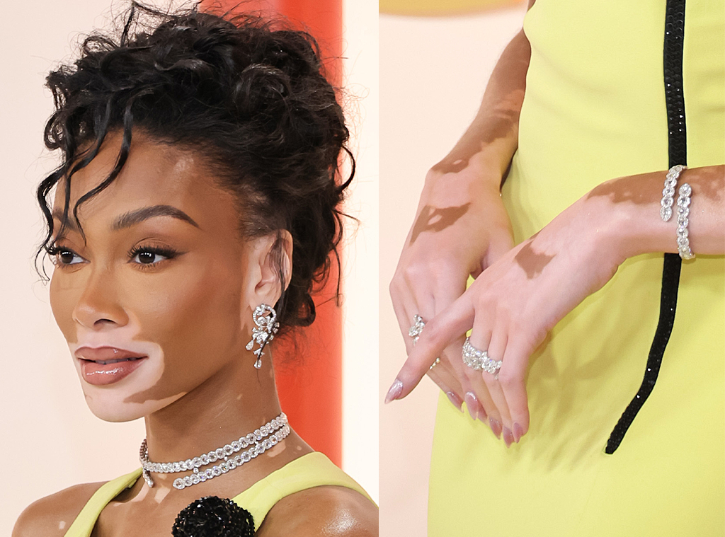 Winnie Harlow, 2023 Oscars, 2023 Academy Awards, Jewelry