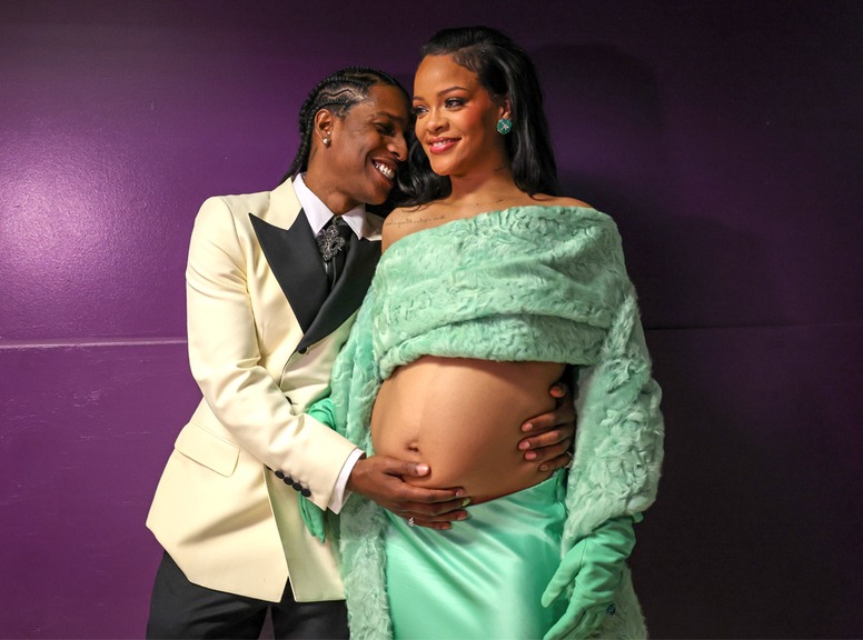 ASAP Rocky, Rihanna, 2023 Oscars, 2023 Academy Awards, Behind-the-Scenes