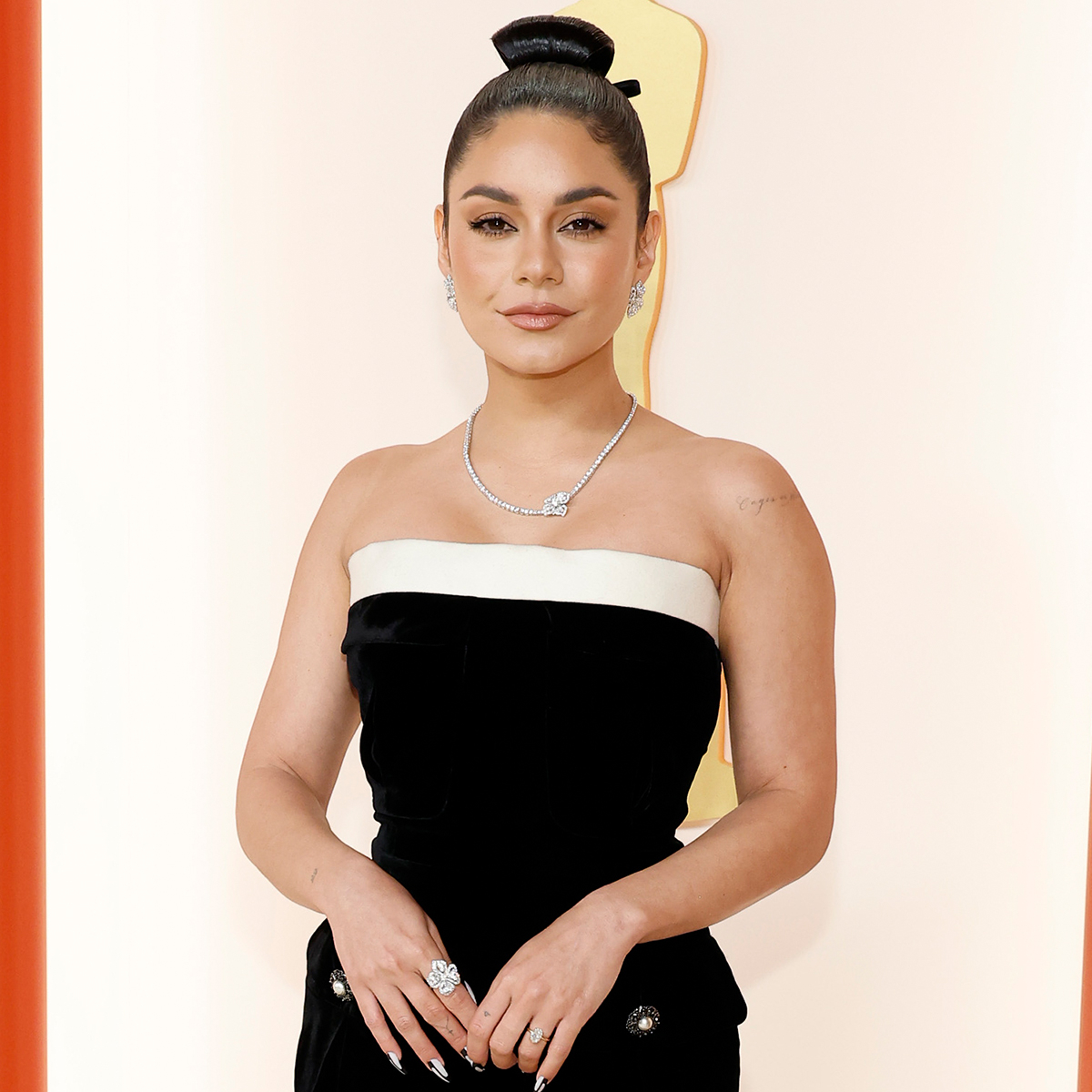 Vanessa Hudgens at 2023 Oscars Without Cole Tucker: Photos