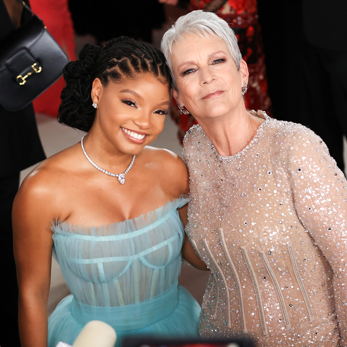 Jamie Lee Curtis Porn Fakes Annimated - See Halle Bailey Finally Become Part of Jamie Lee Curtis' World - E! Online