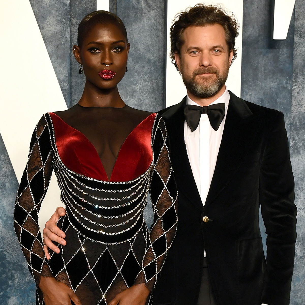 Jodie Turner-Smith, Joshua Jackson, 2023 Vanity Fair Oscar Party