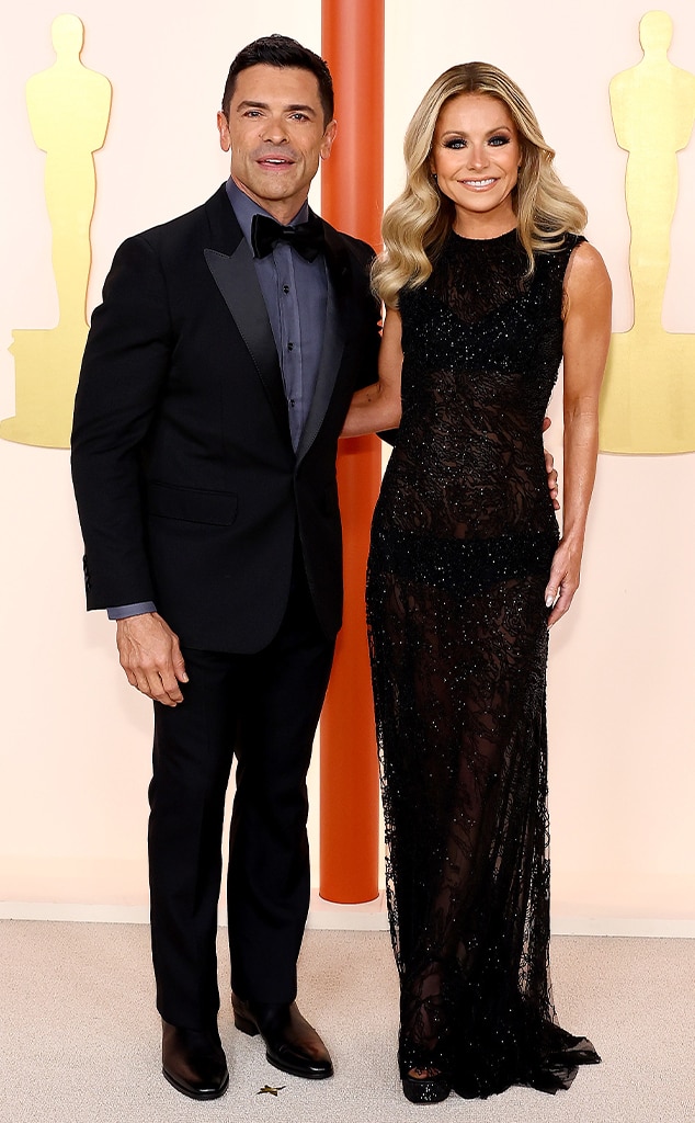 Ryan Seacrest Joins Kelly Ripa Mark Consuelos Oscars 2023 Date Night