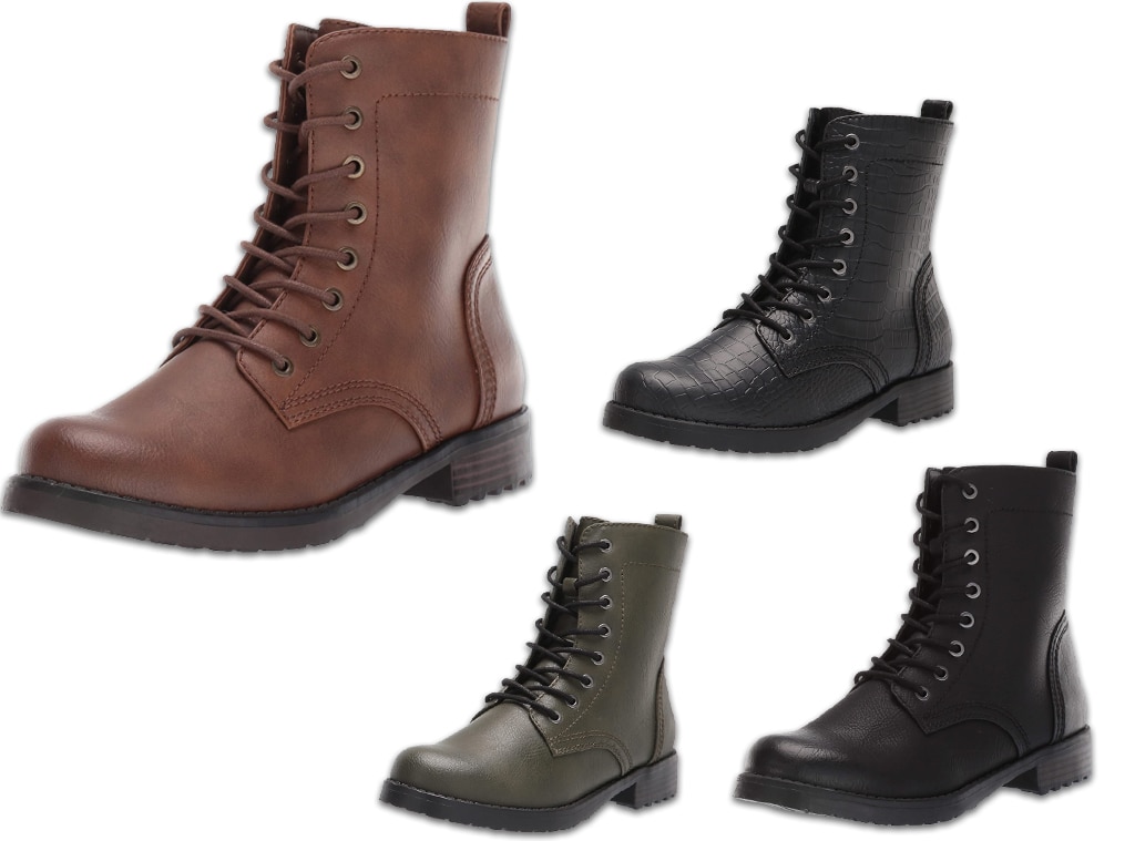 Women's lace hotsell up combat boots