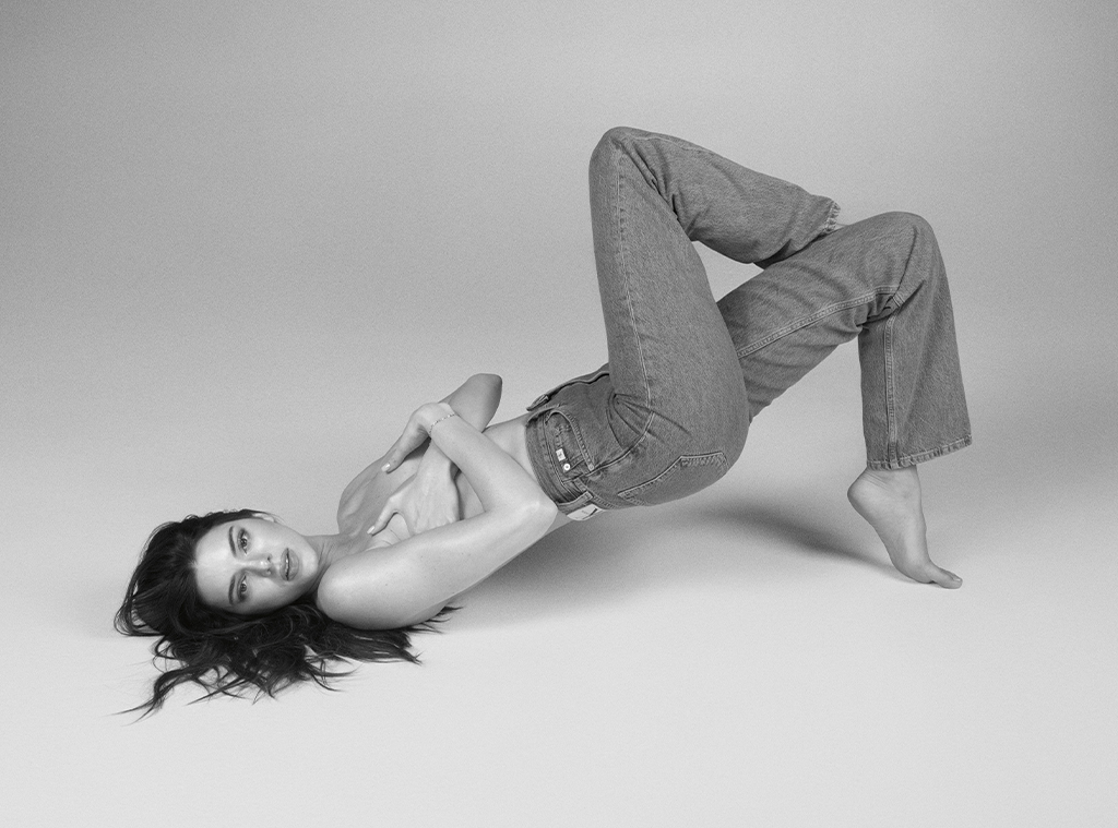 Kendall Jenner poses topless in Calvin Klein underwear campaign