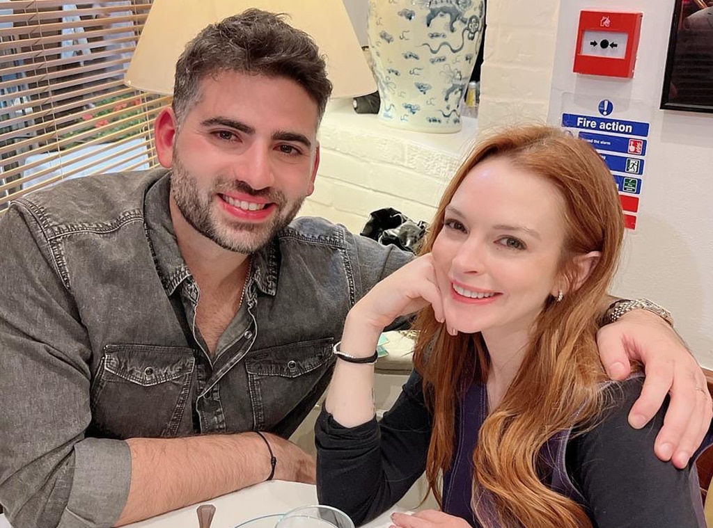 See Lindsay Lohan and Bader Shammas' Rare Red Carpet Date Night