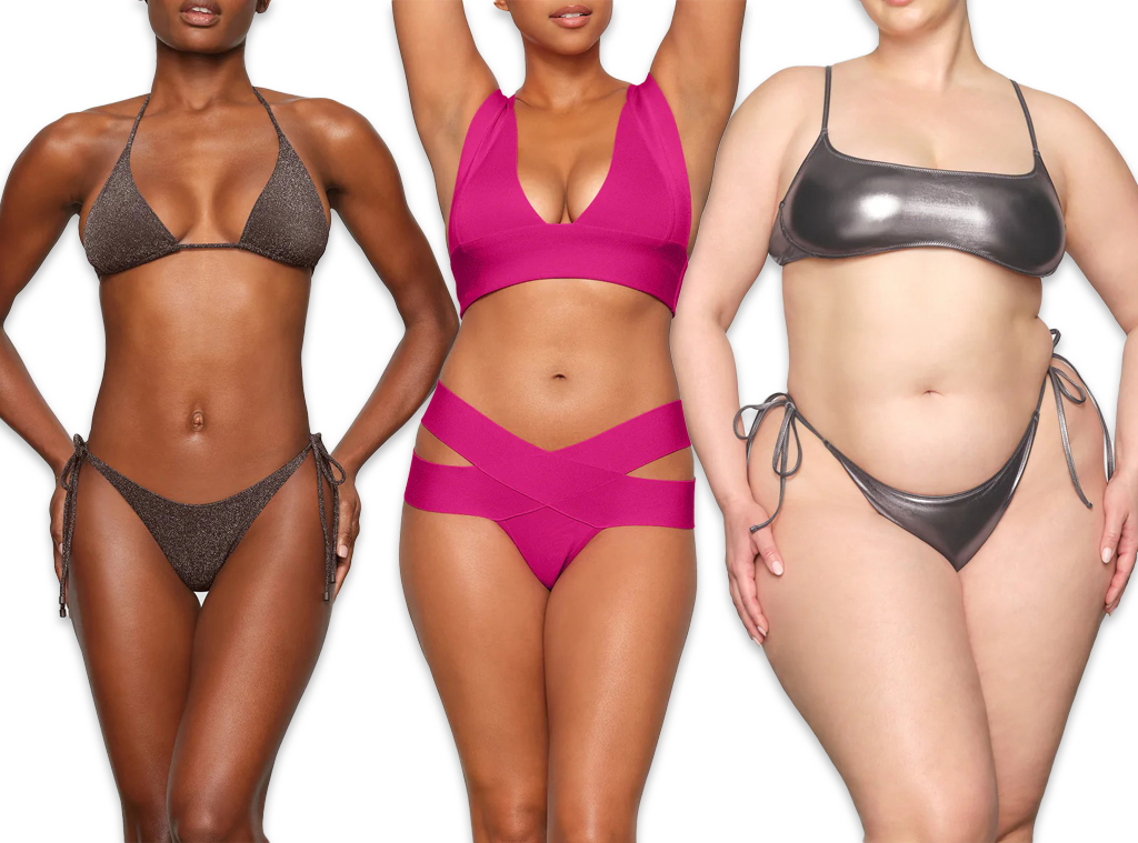 Kim Kardashian and Skims release size-inclusive Swimwear range