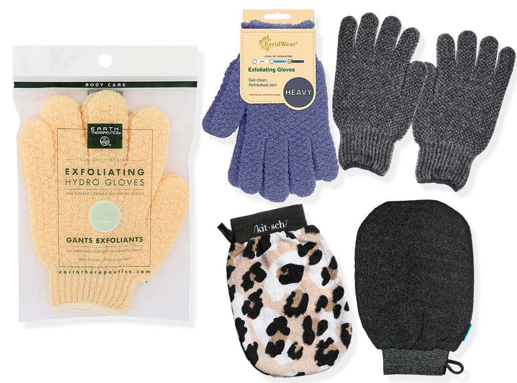 Ecomm: best exfoliating gloves roundup