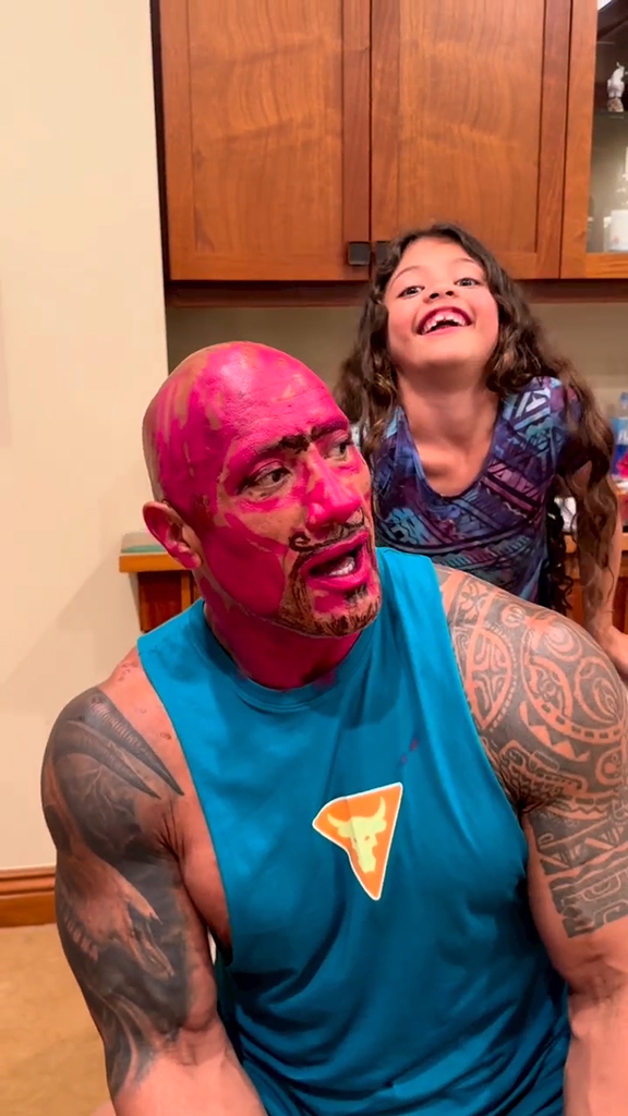 Dwayne 'The Rock' Johnson Fishes for Mermaids, Daughter on Fourth of July