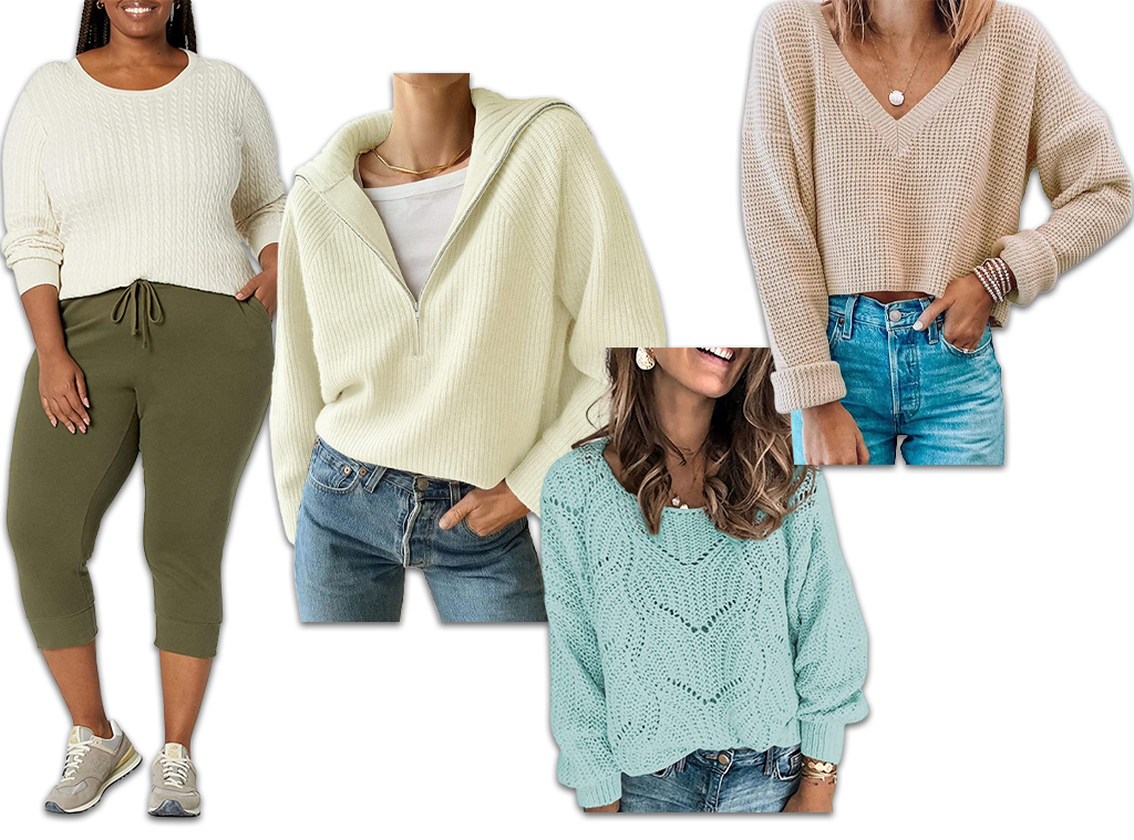 E-Comm:amazon spring sweaters
