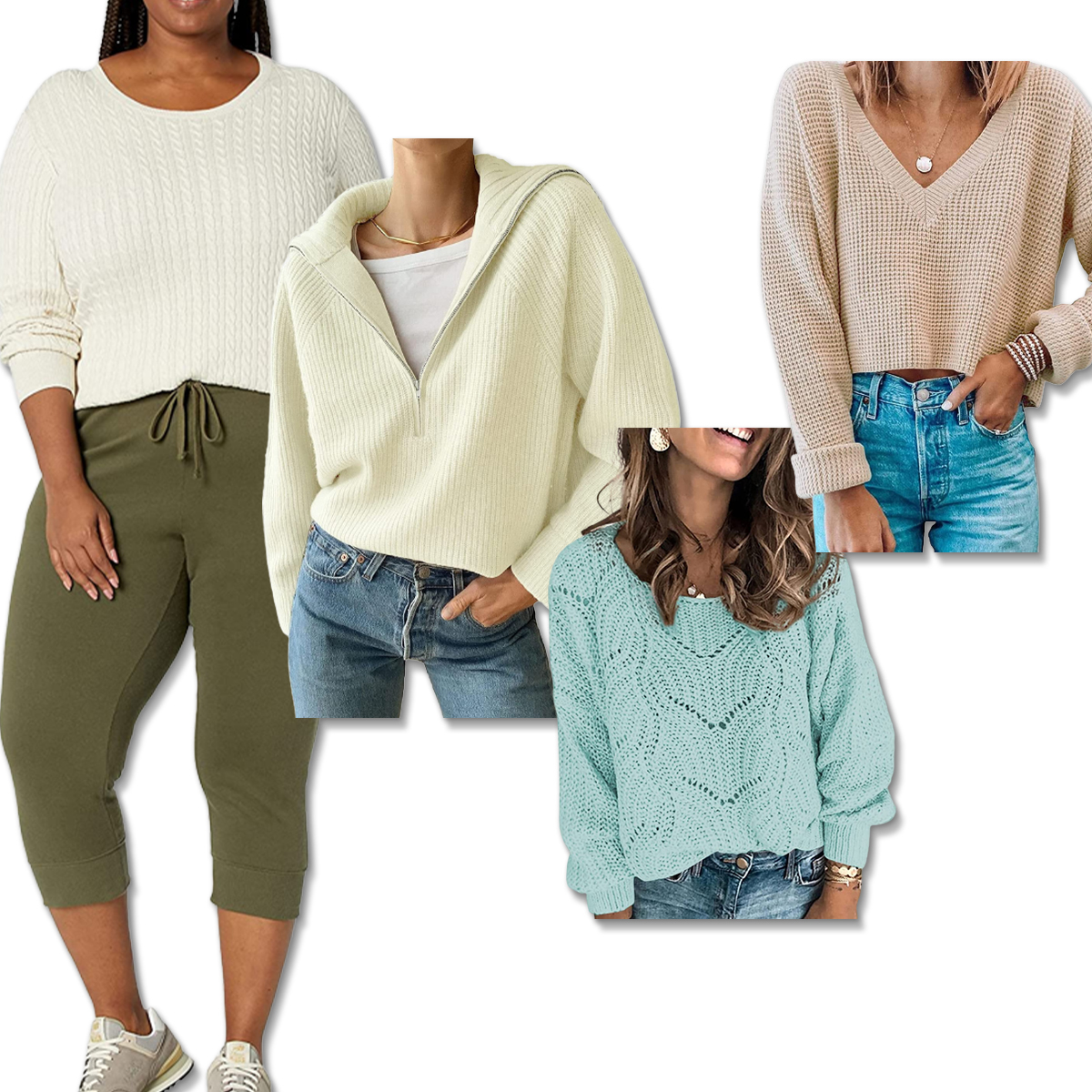 Has the Cutest Transitional Spring Sweaters for Under $40
